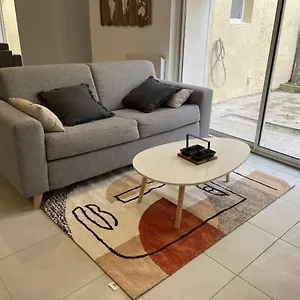 Climatise Avec Cour En Centre Apartamento